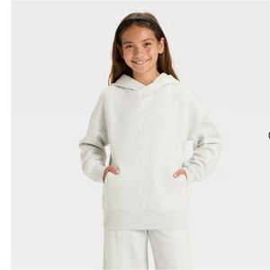 art class Kids One Piece in Light Gray Hoodie
